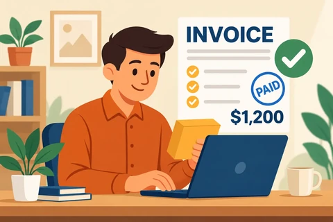 one off billing user using invoice generator
